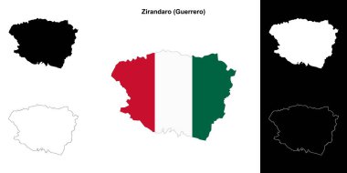 Zirandaro belediyesi (Guerrero) ana hat haritası belirlendi
