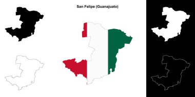 San Felipe Belediyesi (Gunajuato) ana hat haritası belirlendi