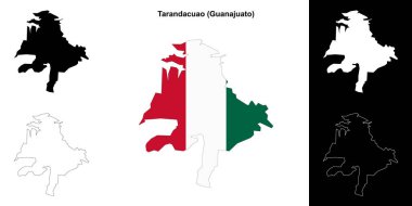 Tarandacuao Belediyesi (Gunajuato) ana hat haritası belirlendi