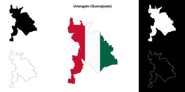 Uriangato belediyesi (Gunajuato) ana hat haritası ayarlandı