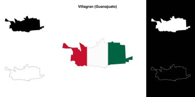 Villagran belediyesi (Gunajuato) ana hat haritası belirlendi