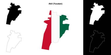 Akil Belediyesi (Yucatan) ana hat haritası belirlendi