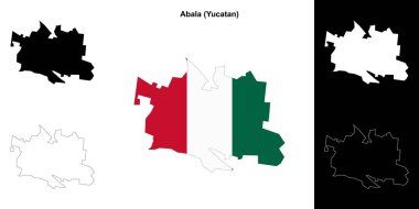 Abala Belediyesi (Yucatan) ana hat haritası belirlendi