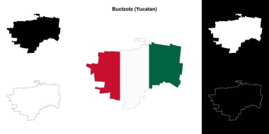 Buctzotz belediyesi (Yucatan) ana hat haritası ayarlandı
