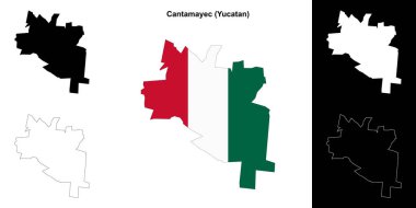 Cantamayec belediyesi (Yucatan) ana hat haritası belirlendi
