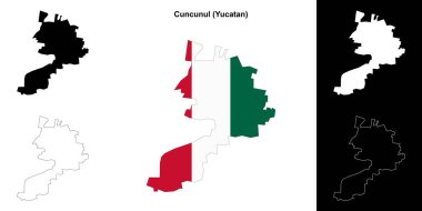 Cuncunul Belediyesi (Yucatan) ana hat haritası belirlendi