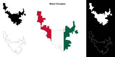 Motul Belediyesi (Yucatan) ana hat haritası belirlendi