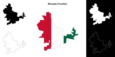 Muxupip belediyesi (Yucatan) ana hat haritası belirlendi