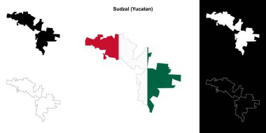 Sudzal Belediyesi (Yucatan) ana hat haritası belirlendi