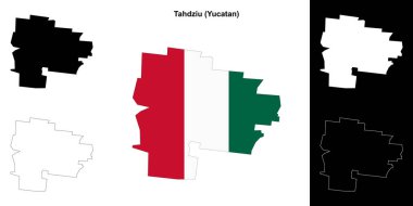 Tahdziu belediyesi (Yucatan) ana hat haritası belirlendi