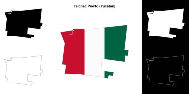 Telchac Puerto Belediyesi (Yucatan) ana hat haritası belirlendi