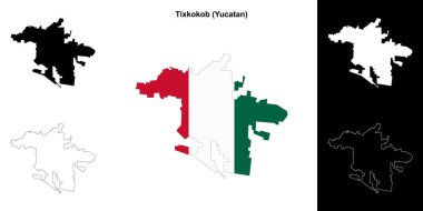 Tixkob Belediyesi (Yucatan) ana hat haritası belirlendi
