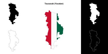 Tzucacab Belediyesi (Yucatan) ana hat haritası belirlendi