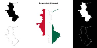 Berriozabal belediyesi (Chiapas) ana hat haritası belirlendi