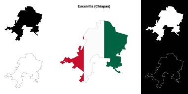 Escuintla belediyesi (Chiapas) ana hat haritası ayarlandı