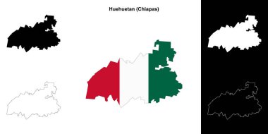 Huehuetan belediyesi (Chiapas) ana hat haritası belirlendi