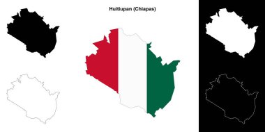Huitiupan belediyesi (Chiapas) ana hat haritası belirlendi