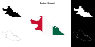 Oxchuc belediyesi (Chiapas) ana hat haritası ayarlandı