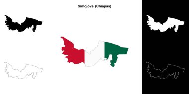 Simojovel belediyesi (Chiapas) ana hat haritası ayarlandı