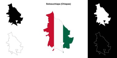 Solosuchiapa belediyesi (Chiapas) ana hat haritası ayarlandı