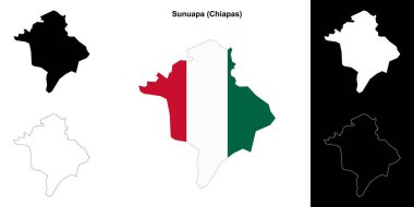 Sunuapa Belediyesi (Chiapas) ana hat haritası belirlendi