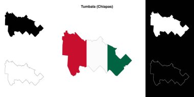 Tumbala belediyesi (Chiapas) ana hat haritası ayarlandı