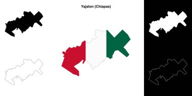 Yajalon belediyesi (Chiapas) ana hat haritası ayarlandı