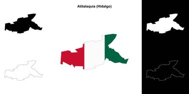 Atitalaquia belediyesi (Hidalgo) ana hat haritası belirlendi