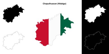 Chapulhuacan belediyesi (Hidalgo) ana hat haritası ayarlandı