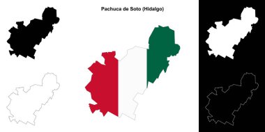 Pachuca de Soto belediyesi (Hidalgo) ana hat haritası belirlendi