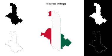 Tolcayuca belediyesi (Hidalgo) ana hat haritası belirlendi