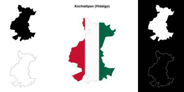 Xochiatipan belediyesi (Hidalgo) ana hat haritası ayarlandı