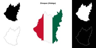 Zimapan belediyesi (Hidalgo) ana hat haritası ayarlandı