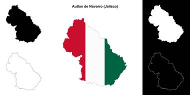 Autlan de Navarro belediyesi (Jalisco) ana hat haritası ayarlandı