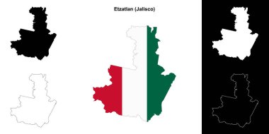 Etzatlan belediyesi (Jalisco) ana hat haritası belirlendi