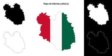 Talpa de Allende Belediyesi (Jalisco) ana hat haritası belirlendi