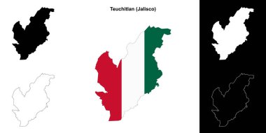 Teuchitlan belediyesi (Jalisco) ana hat haritası belirlendi