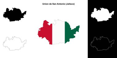 Union de San Antonio belediyesi (Jalisco) ana hat haritası belirlendi