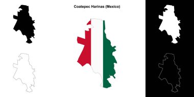 Coatepec Harinas belediyesi (Meksika) ana hat haritası belirlendi