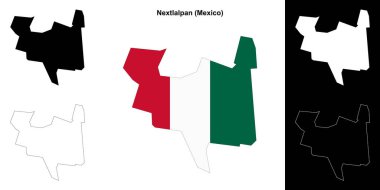 Nextlalpan Belediyesi (Meksika) ana hat haritası belirlendi
