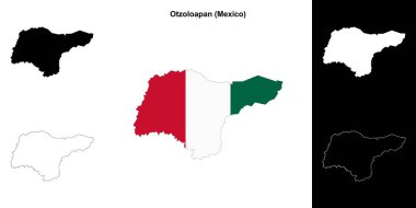 Otzoloapan belediyesi (Meksika) ana hat haritası belirlendi
