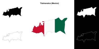 Tlalmanalco Belediyesi (Meksika) ana hat haritası belirlendi