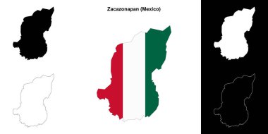 Zacazonapan belediyesi (Meksika) ana hat haritası belirlendi