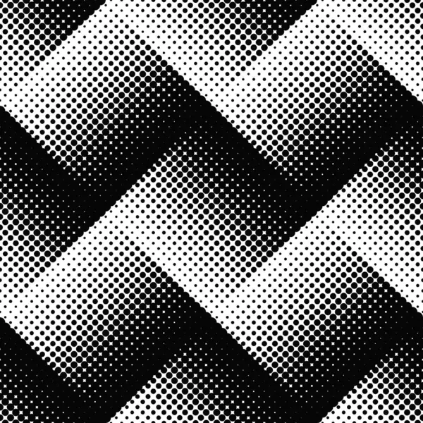 Geometrik soyut nokta desenli arkaplan - çemberlerden siyah ve beyaz vektör tasarımı