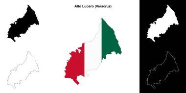 Alto Lucero belediyesi (Veracruz) ana hat haritası belirlendi