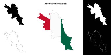 Jalcomulco belediyesi (Veracruz) ana hat haritası ayarlandı