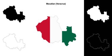 Mecatlan belediyesi (Veracruz) ana hat haritası belirlendi