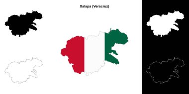 Xalapa belediyesi (Veracruz) ana hat haritası ayarlandı