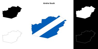 Airdrie Güney boş ana hat haritası ayarlandı