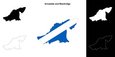 Armadale ve Blackridge 'in ana hatları boş.